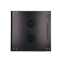 Extralink Rackmount cabinet 4U 600x600 Black wall mounted