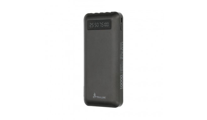 Extralink Powerbank EPB-083 10000mAh Black Power bank, USB-C