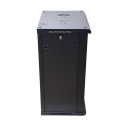 Extralink Rackmount cabinet 15U 600x450 Black wall mounted