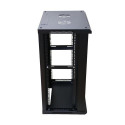 Extralink Rackmount cabinet 15U 600x450 Black wall mounted