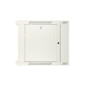 Extralink Rackmount cabinet 9U 600x600 AZH Gray wall mounted, swing type