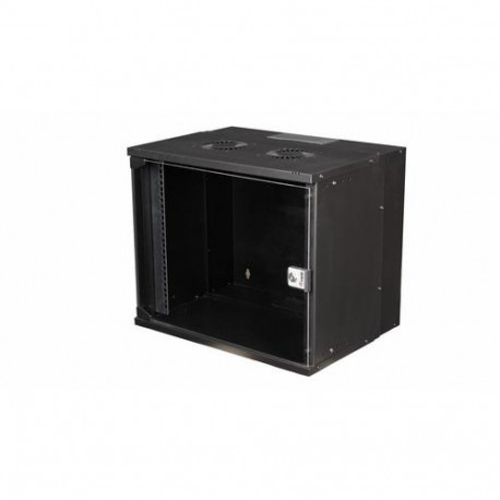 Equip Eco Mount 19' Cabinet, 09U, 540X400MM, RAL9005 Black
