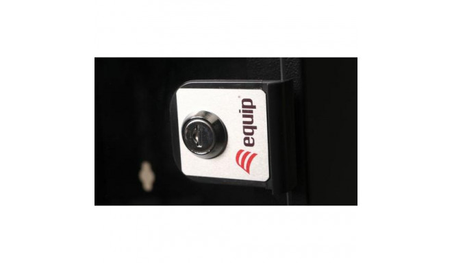 Equip Eco Mount 19' Cabinet, 09U, 540X400MM, RAL9005 Black