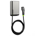 Green Cell GC EVGC021B2250 - Wallbox, 3,6 - 22 KW, 5 m, NFC Grey Aluminium Wall Built-in display LED