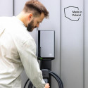 Green Cell GC EVGC021B2250 - Wallbox, 3,6 - 22 KW, 5 m, NFC Grey Aluminium Wall Built-in display LED