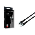 Conceptronic ETTA01B12 USB C-C PD 3.0 100W Fast Charging Cable 1.2M, 20V 5A, 480Mbps, E-Mark