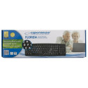 Esperanza EK129 keyboard HTPC USB QWERTY UK English Black