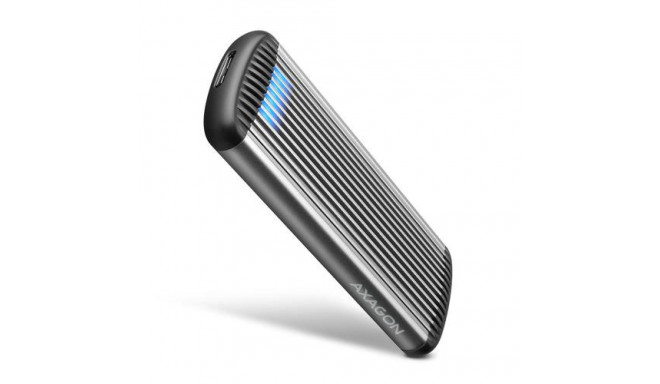 Axagon EEM2-SA storage drive enclosure SSD enclosure Grey M.2