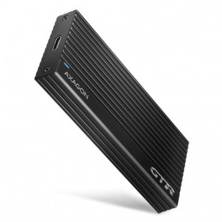 Axagon EEM2-GTR External USB-C 3.2 Gen 2 metal box for M.2 NVMe SSDs