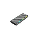 Gembird EE2280-U3C-03 storage drive enclosure SSD enclosure Black M.2