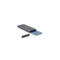 Gembird EE2280-U3C-01 storage drive enclosure SSD enclosure Black M.2