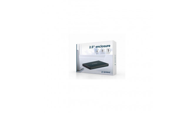 Gembird EE2-U3S-3-G storage drive enclosure HDD enclosure Green 2.5&quot;