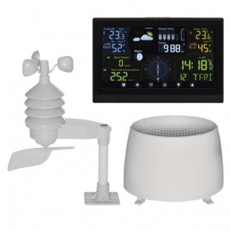 Emos E6016 digital weather station Black LCD Battery