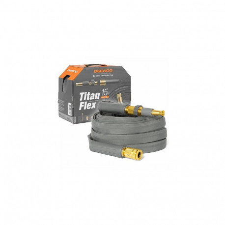 Daewoo DWH9122 garden hose 15 m Polyvinyl chloride (PVC) Grey
