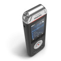 Philips Voice Tracer DVT2110/00 dictaphone Flash card Black, Chrome