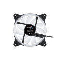 Aerocool DUO12 PC Fan 12cm ARGB LED Dual Ring Antivibration 6 Pins Black