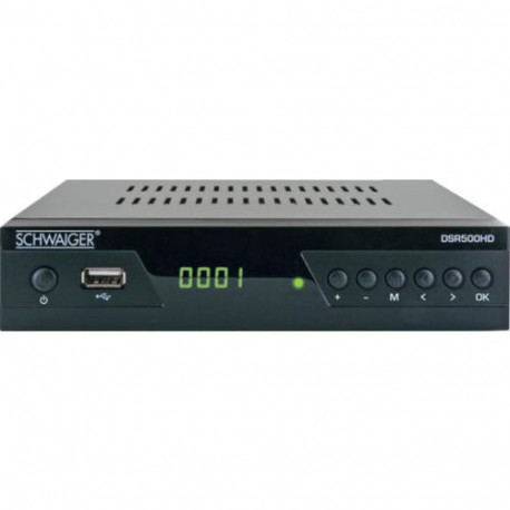 Schwaiger DSR500HD TV set-top box Cable Full HD Black