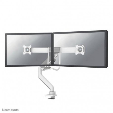 Neomounts DS75-450WH2 Monitor arm 17-32" - gas spring - Topfix - 180°-stop