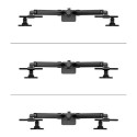 Neomounts DS65S-950BL2 Monitor arm 24-34&quot; - gas spring - Topfix - multi-adjustable - 180°-s