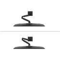 Neomounts DS60-600BL1 Monitor arm 10-32&quot; - Quick-fix - 180°-stop