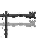Neomounts DS60-600BL2 Monitor arm 10-32&quot; - Quick-fix - 180°-stop