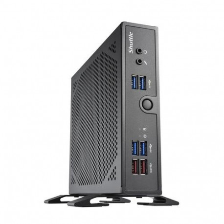 Shuttle XPC slim Barebone DS50U5, i5-1335U, 2x LAN (1x 2.5Gbit ,1x 1Gbit), 1xCOM,1xHDMI,1xDP, 1x VGA