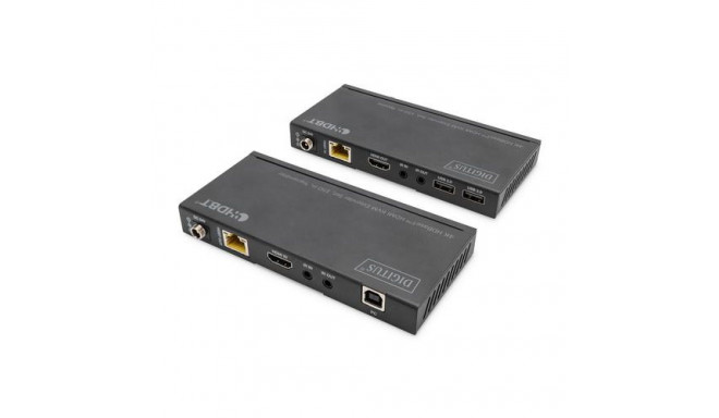 Digitus 4K HDBaseT™ 2.0 HDMI KVM extender set, 150 m