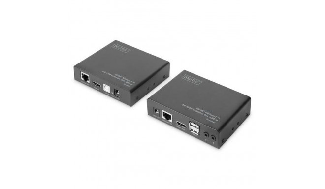 Digitus 4K HDMI HDBaseT™ 2.0 KVM extender set, 100 m