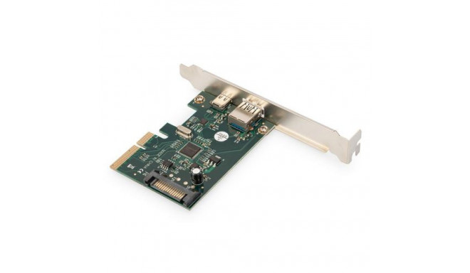 Digitus PCIe card, USB Type-C™ + USB-A