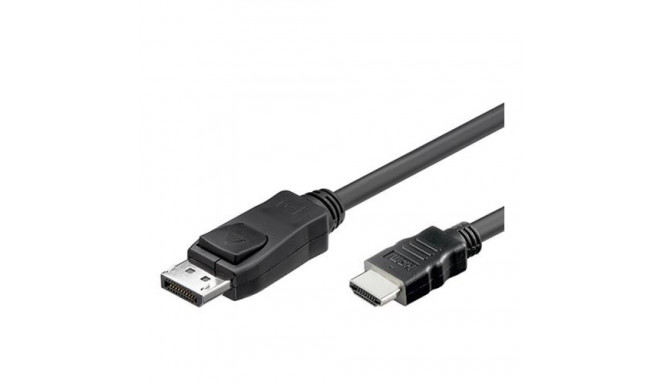 Alcasa DisplayPort - HDMI, 1m Black