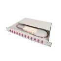 Digitus Fiber Optic Sliding Splice Box, 1U, Equipped, LC, OM4