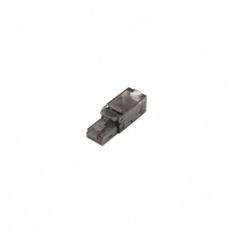 Digitus CAT 6A connector for field assembly, unshielded, AWG 27/7 to 22/1, solid and stranded wire