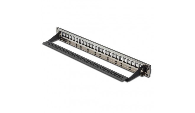 Digitus Modular Patch Panel for Keystone Jack 1U Rack Mount - Unloaded