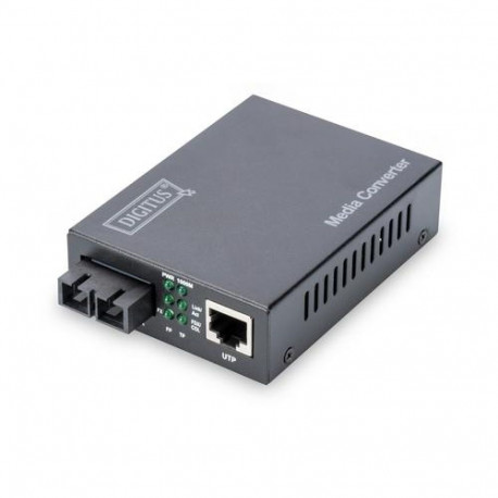 Digitus Gigabit Media Converter, RJ45 / SC