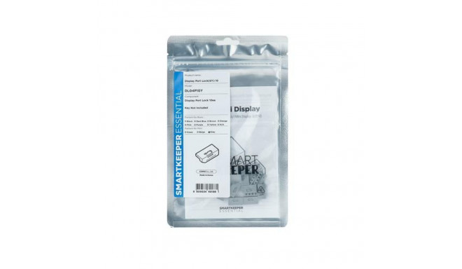 Smartkeeper DL04P1GY port blocker DisplayPort Grey 10 pc(s)