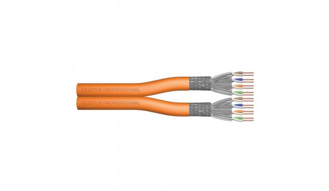 Digitus CAT 7 S/FTP installation cable, 100 m, duplex, Dca-s1a d1 a1