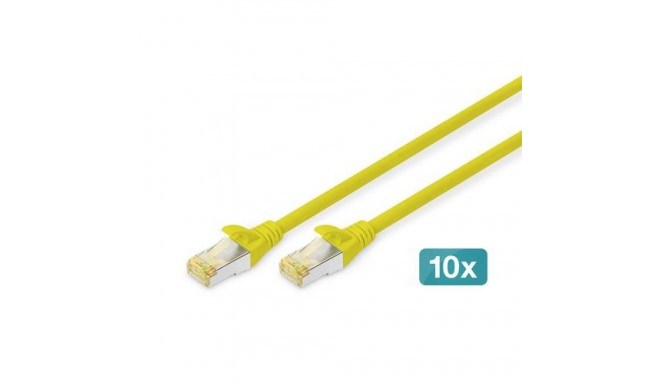 Digitus CAT 6A S/FTP patch cord, 10 pieces