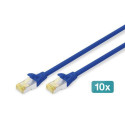 Digitus CAT 6A S/FTP Patchkabel, 10 pieces