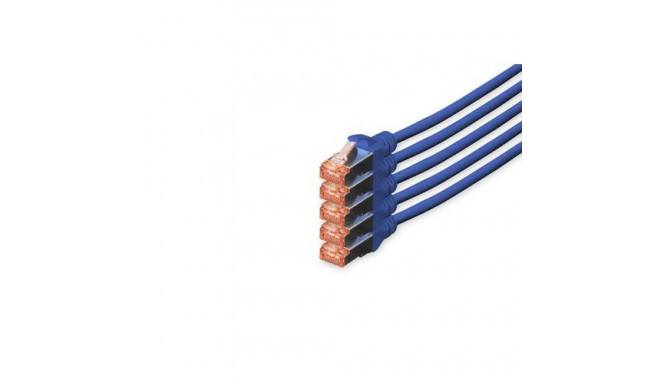Digitus CAT 6 S/FTP patch cable, 5 pieces