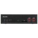 Shuttle XPC slim Barebone DH32U5, Intel i5-1135G7, 4x HDMI 2.0b 2x LAN, 2x COM, incl. VESA 24/7 perm