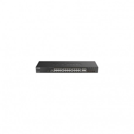 D-Link DGS-2000-28 network switch Managed L2/L3 Gigabit Ethernet (10/100/1000) 1U Black