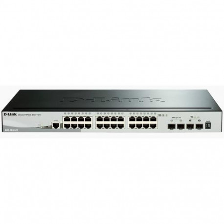 D-Link 28-Port Gigabit Stackable Smart Managed Switch including 4 x 10G SFP+