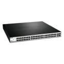 D-Link DGS-1210-52MP Managed L2 Gigabit Ethernet (10/100/1000) Power over Ethernet (PoE) Black, Grey