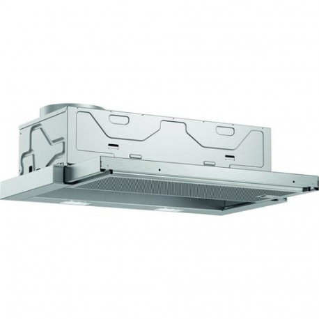 Bosch Serie 2 DFL063W56 cooker hood Semi built-in (pull out) Metallic C 328 m³/h