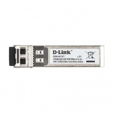 D-Link 10GBase-SR SFP+ Transceiver, 80/300m