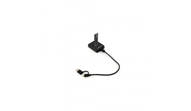 Gembird DD-U3M2 storage drive docking station USB 3.2 Gen 1 (3.1 Gen 1) Type-C Black