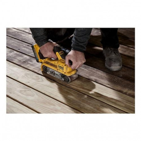 DeWALT DCW220NT-XJ portable sander Belt sander Black, Yellow
