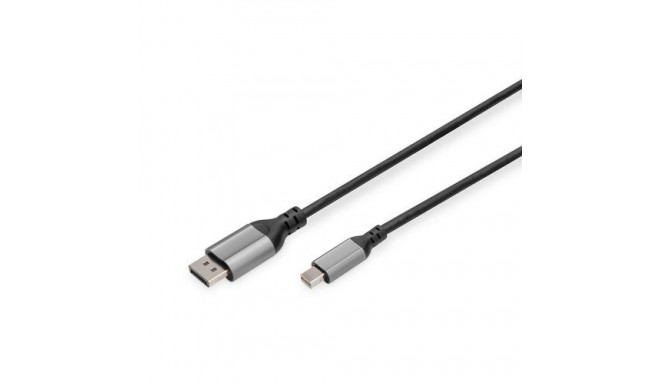 Digitus 8K DisplayPort Adapter Cable, Mini DP to DP