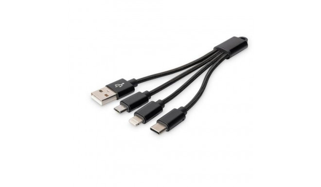 Digitus 3-in-1 charging cable