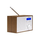 Denver DAB-46WHITE Internet Analog &amp; digital Brown, White